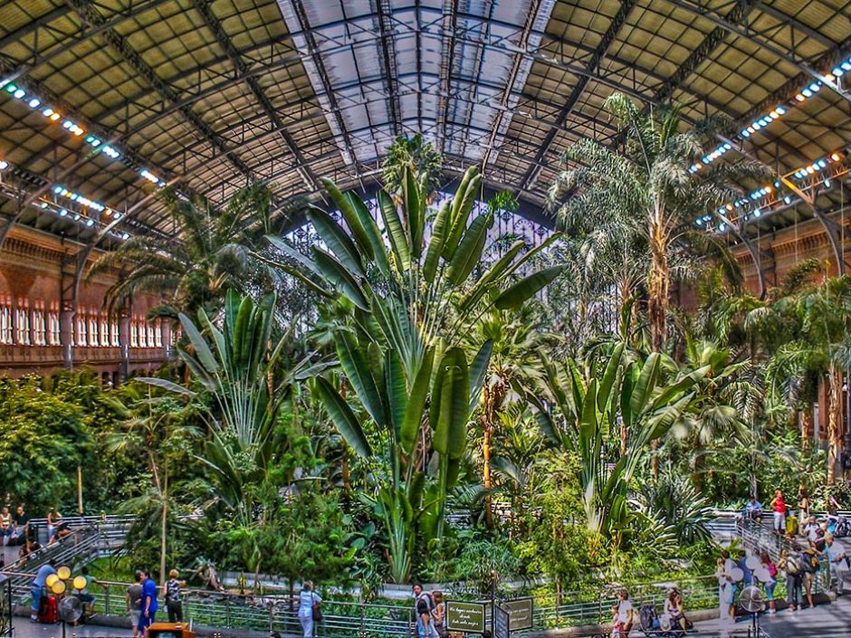 estacion de atocha en madrid