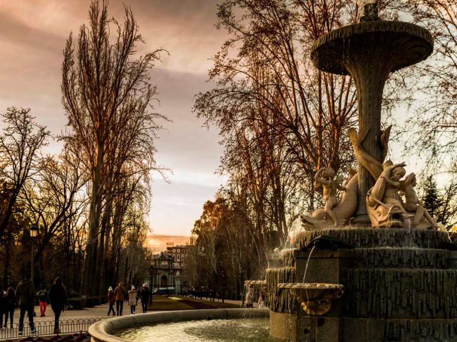 fuente del retiro madrid